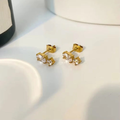 Twin Stone Studs